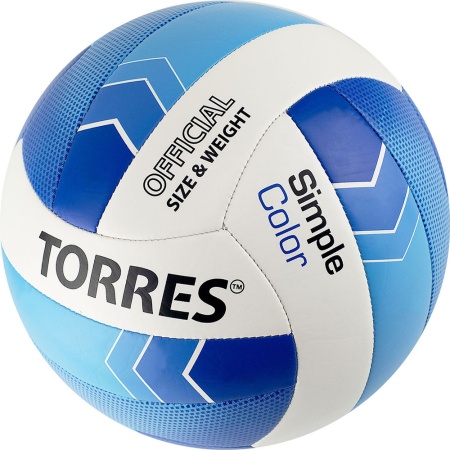 Купить Мяч волейбольный Torres Simple Color любительский р.5 в Таганроге 